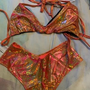 Freedom Rave Wear Passionfruit Set